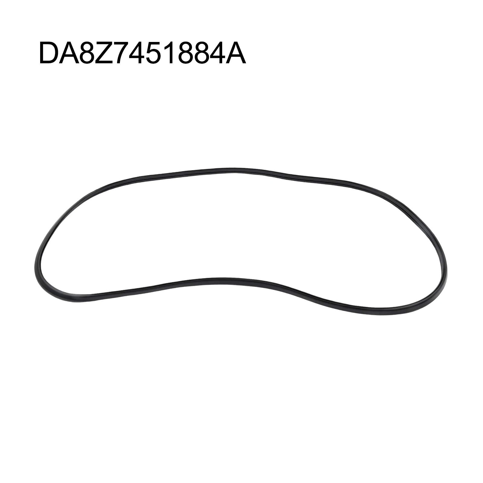 Sunroof Seal Strip Sunroof Cover Seal High Reliability Perfect Match Rubber Material Stable Characteristics Vehicle Repair