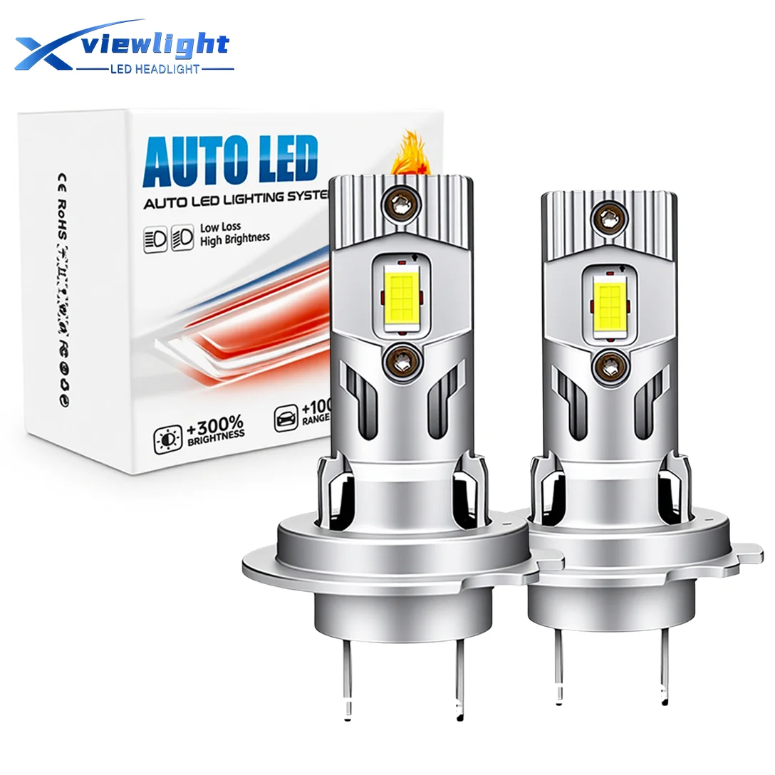 

Xview H7 LED Headlight Bulb Mini Wireless 70W 20000LM 6000K CSP for Car Headlamp Auto Diode Lamps H7 Turbo Led 12V Automobile