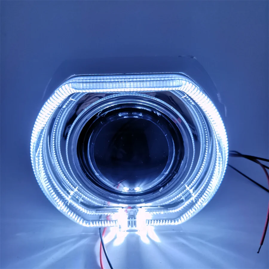 OWN HIGH TEMPERATURE RESISTANT PROJECTOR SHROUDS MASK COVER TYPE BMW3 SQUARE WITH LED HALO