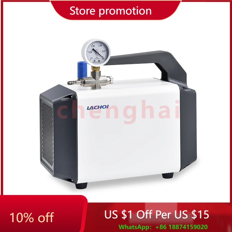 

High Quality 30L/min 1/6HP 110V/220V Low Noise Portable Oilless Vacuum Pump for Lab