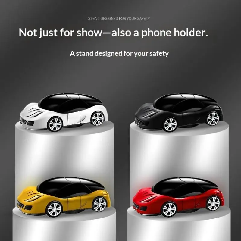 Universal Car Dashboard Phone Holder 360° Rotation Foldable Bracket for Long Distance Driving GPS