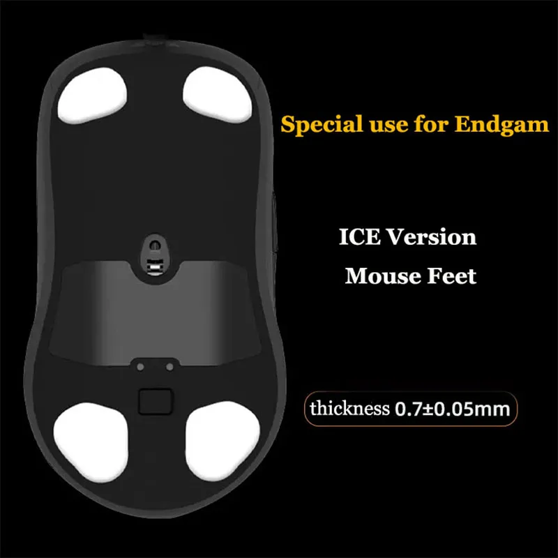 Esports Tiger Gaming  Mouse Feet ICE Version Mouse Skates for Endgame Gear XM1 RGB/XM1 Mouse