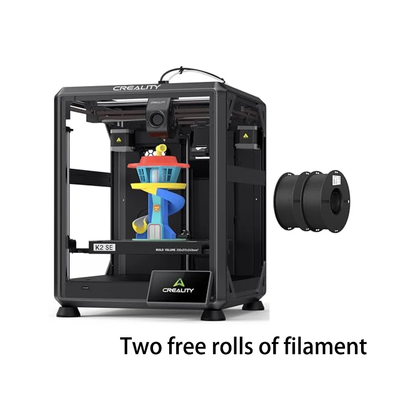 Creality K2 SE 3D Printer, Max High-Speed 500mm/s Send Esun Silk Magic Filment