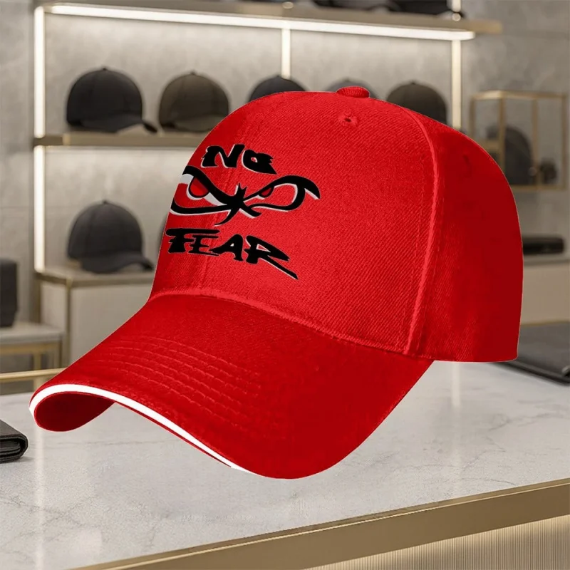 1 Men's Baseball Cap with Red Eye Fearless Eye Print, Unisex, Must-Have for Dates, Eye-Catching Snapback, Fashionable Minimalist
