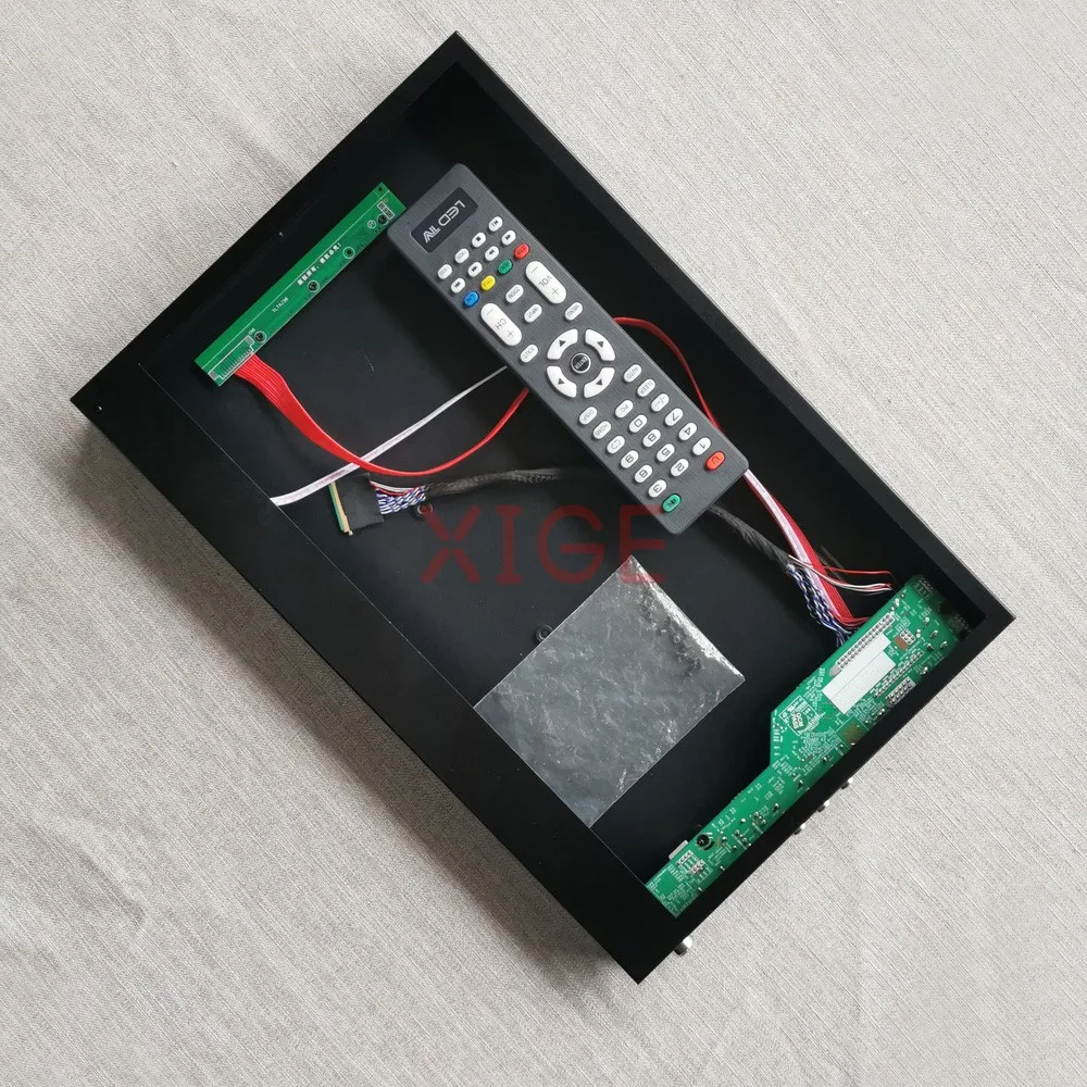 

Плата управления + металлический корпус DIY Kit подходит для CLAA133UA01 LP133WD2-SLB1 HDMI + VGA + AV + USB 1600x900 13,3 дюйма LVDS 40-контактный аналоговый ТВ-панель для ноутбука