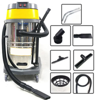 3000w Industrial Vacuum Cleaner 30L/70L Powerful High-Power Factory Workshop Vacuuming Decoration Large Suction Dust Collector