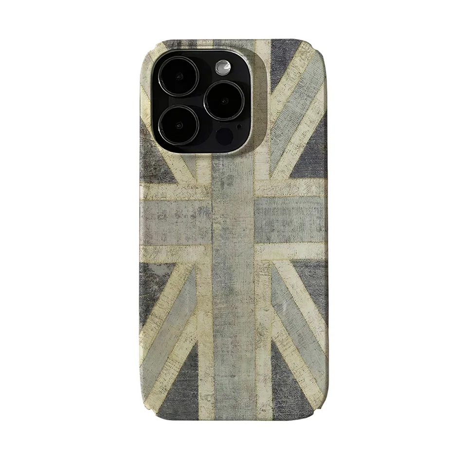 Funda dura de PC con patrón retro de cruces para iPhone 17, 16, 15, 14, 13, 12, 11 Air, Pro Max, X, XS, XR, XS Max, 7, 8 Plus 2
