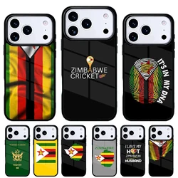 Funda para móvil con bandera de Zimbabue para iPhone Pro Max