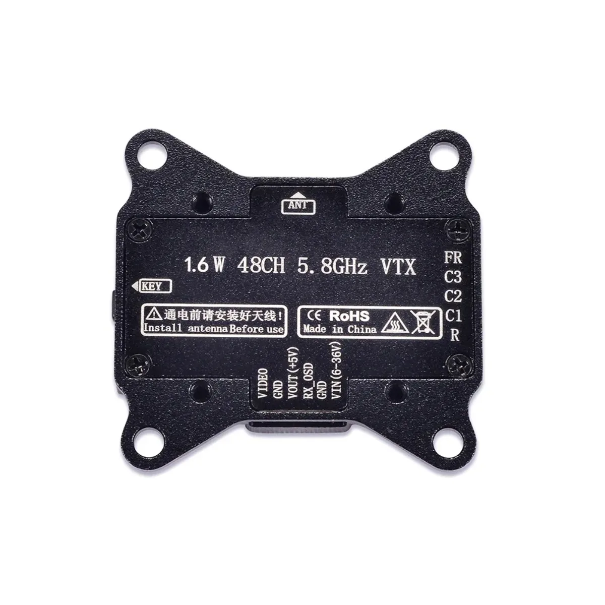 Transmisja obrazu PandaRC 5.8G 800mW 1.6W, transmisja obrazu 48CH, symulacja, model samolotu, dron FPV