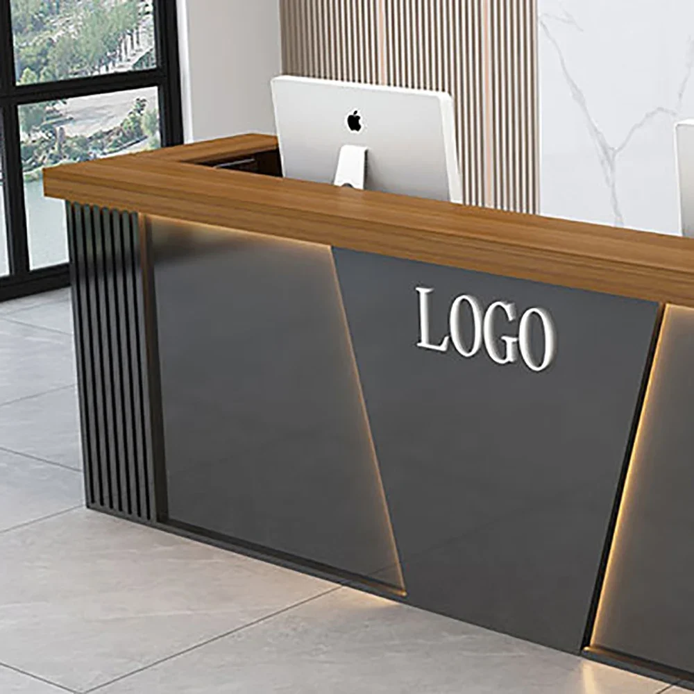 

Cabinet Modern Glamour Simple Delicacy Fashion Elegant Bar Counter Reception Desks Nordic Unique Mostrador Commercial Furniture