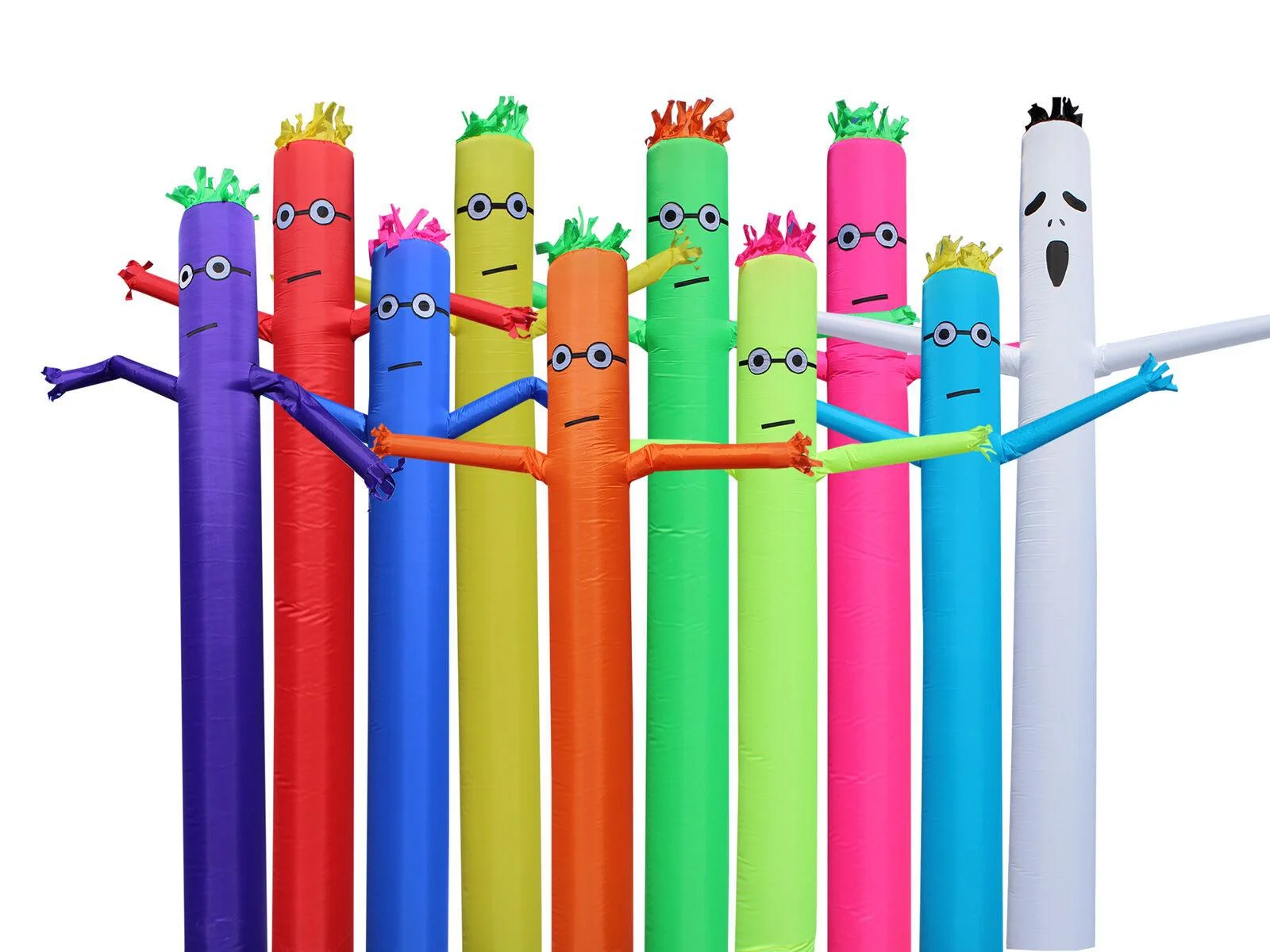 

10-20ft Sky Air Puppet Dancer Inflatable Dancer Waving Tube Male Puppet Dancer, Suitable, Farm, Falcon (Blower Not Included)