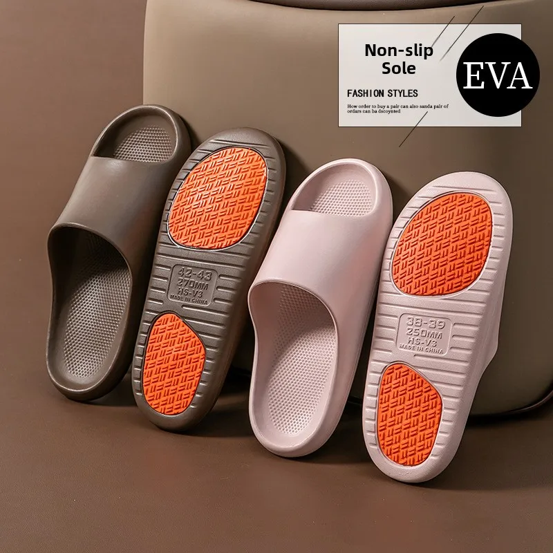 

Non-Slip Summer Slippers for Elderly And Pregnant Women Indoor Outdoor Bathroom Flat Bottom Quick Dry Odor Free Massage EVA S...