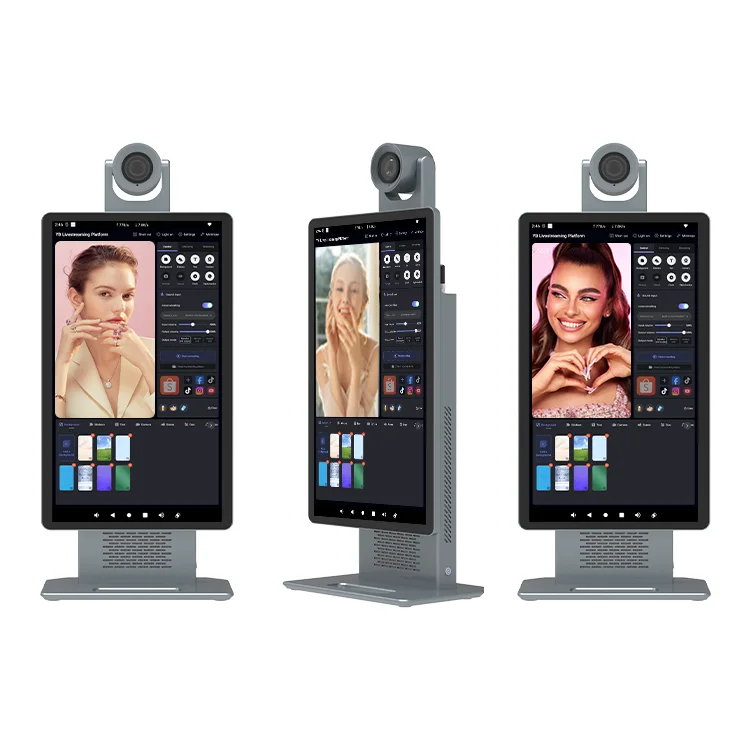 

ODM 15.6 Inch Youtube Facebook Live Streaming Equipment Broadcasting Shopping Livestream Screen with 50mp HD Camera