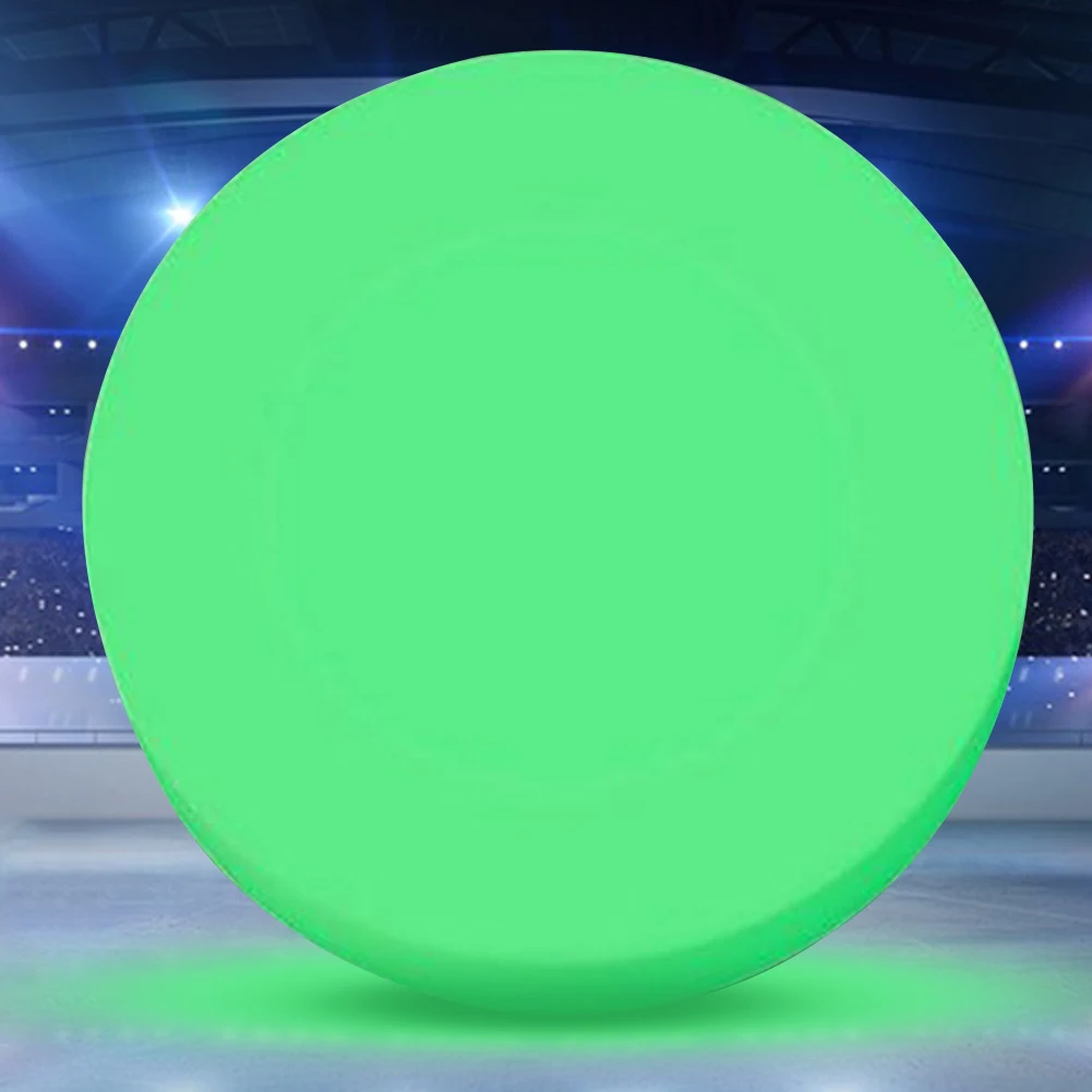 Glow in The Dark Hockey Puck Glowing Hockey Puck 3.54x1.18 In Hockey Puck Training Ball Versatile for Kids Adults Youth