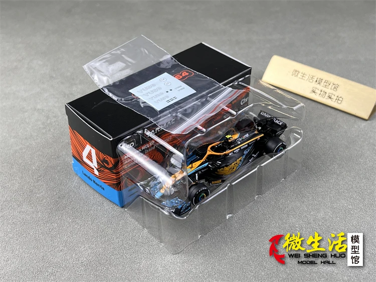 Tarmac Works TW 1:64 F1 MCL36 Norris ABU Dhabi Collection diecast alloy car model decoration gift