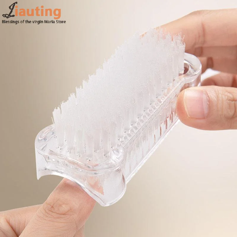 Double Sides Nail Brushes Hand Fingernail Brush Cleaner Scrubbing Pedicure For Toes And Nails Men Women Manicure Pedicure Tool