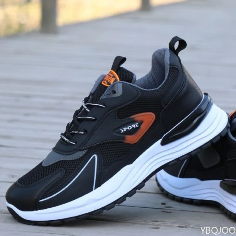 

2025 Large Size Autumn Fashion New Item Breathable Casual Comfortable Men's Shoes Versatile, Lightweight Flat Sports Men's Shoes
