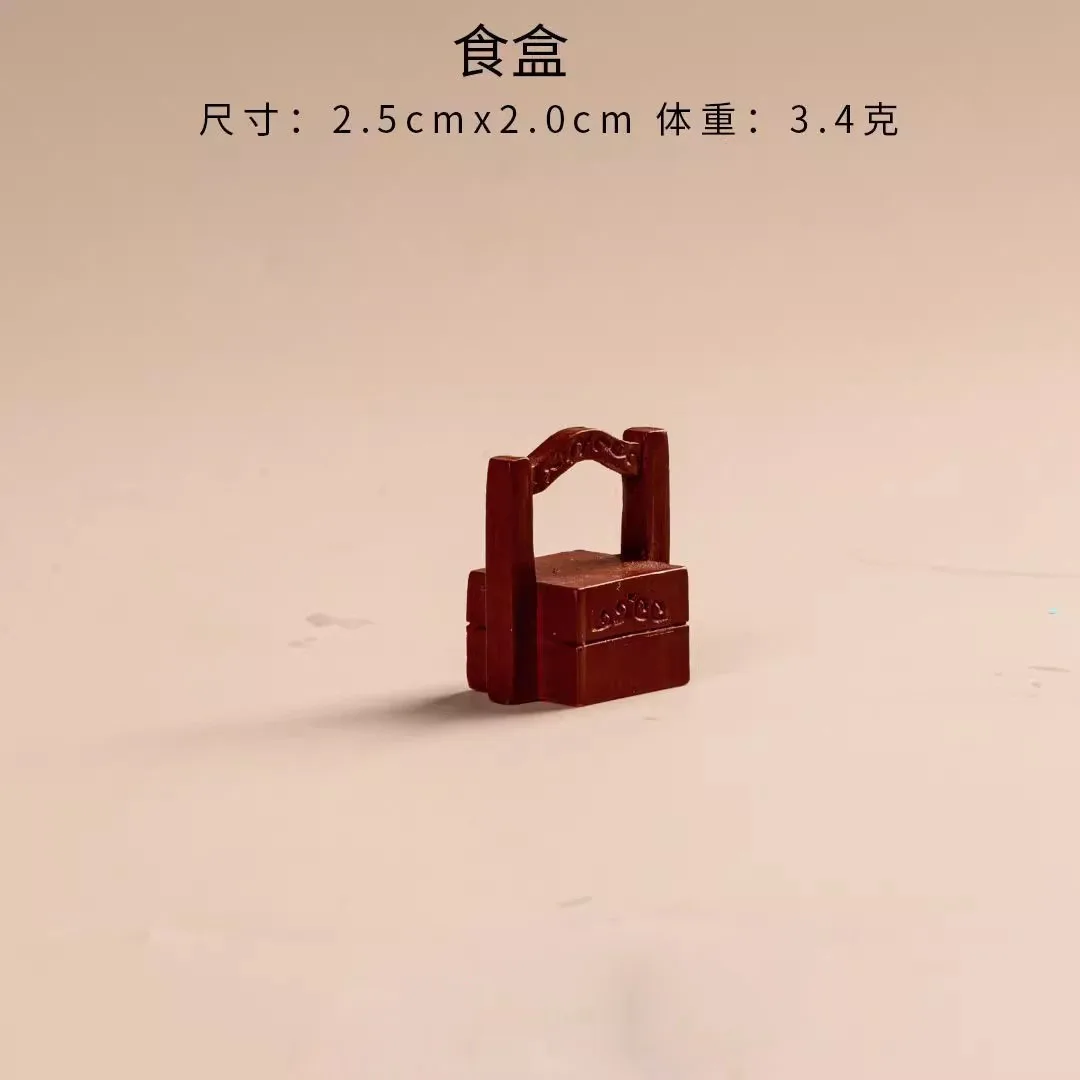 Mini Chinese Study Room Screen & Desk Set, Oriental Scholar Desk Diorama for DIY Craft Decor