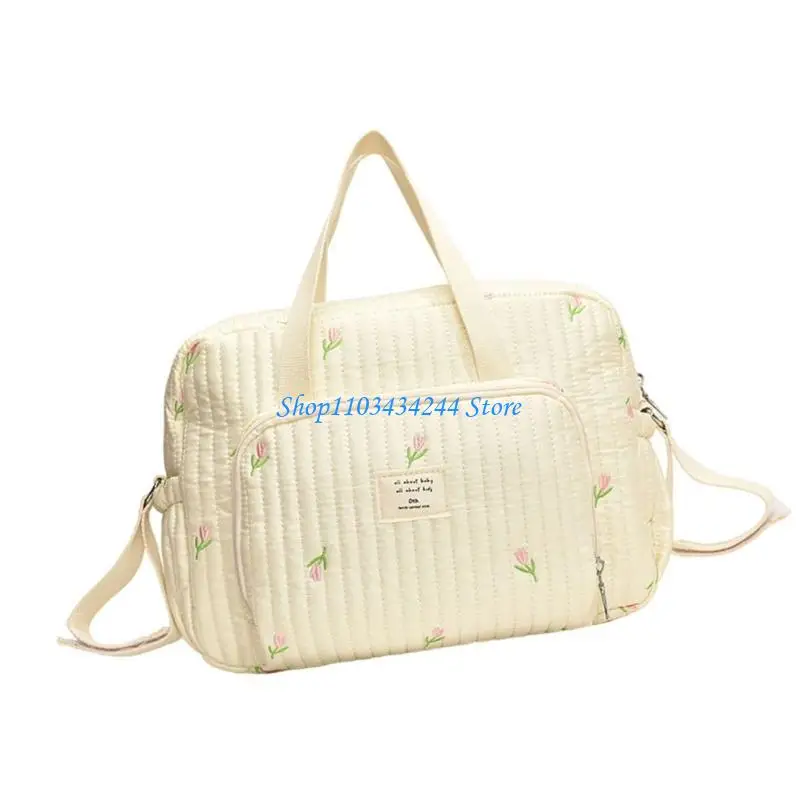 Wielofunkcyjna torba na pieluchy dla niemowląt z wieloma przegródkami Przenośna torba do przechowywania torebek do codziennego i