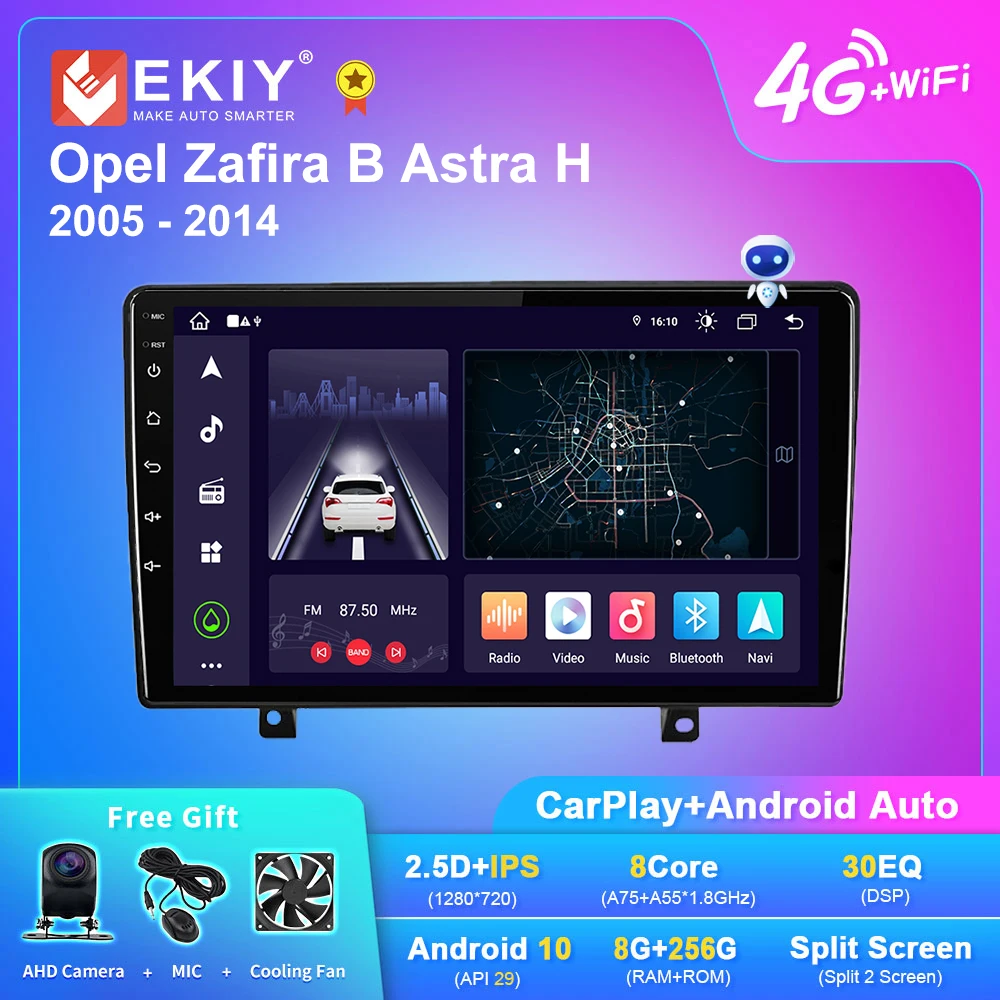 

EKIY X7 Android Auto Car Radio For Opel Astra H 2006-2014 Stereo GPS Navi Multimedia Player No 2din DVD Tape Recorder Carplay BT