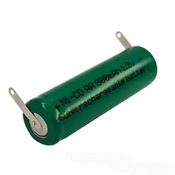 2Pcs  Ni-CD AA 1.2v 800mAh Rechargeable No.5 Battery