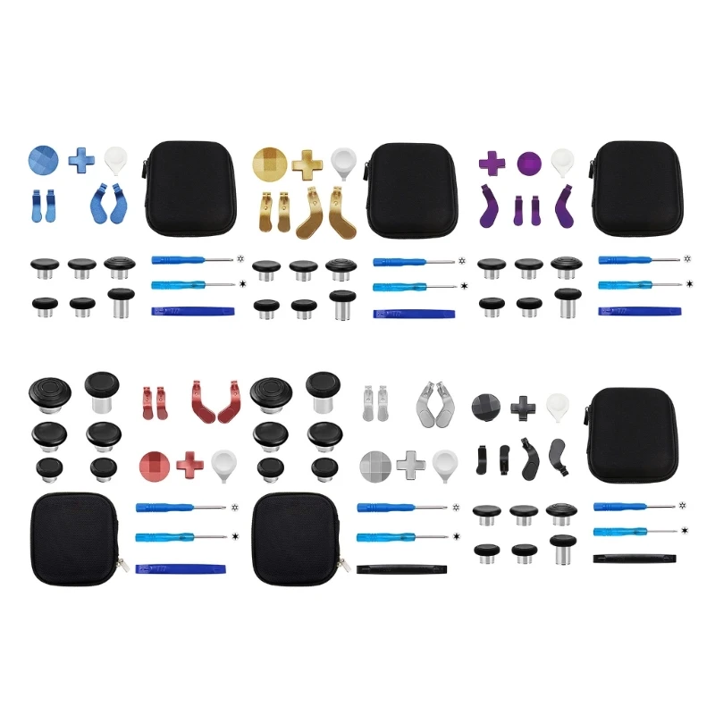 

Metal Thumbstick Paddle Triggers Button Set for Controller Series 2