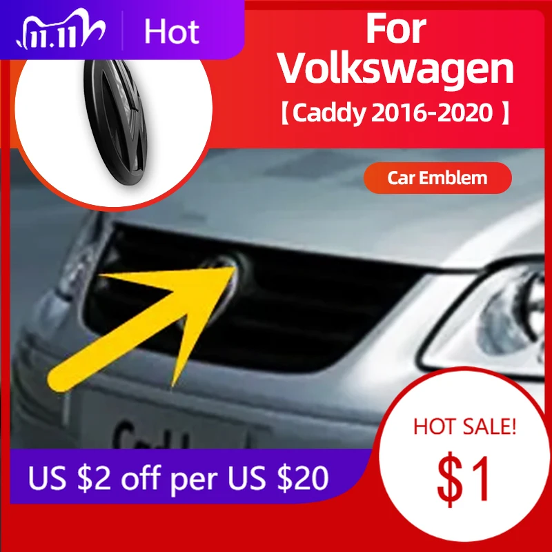 

Эмблема для Volkswagen Polo Golf MK6 7 8 Passat B6, 2 шт., для стайлинга автомобиля, на капот, передний бампер, задний бампер, багажник, 2026, хит продаж