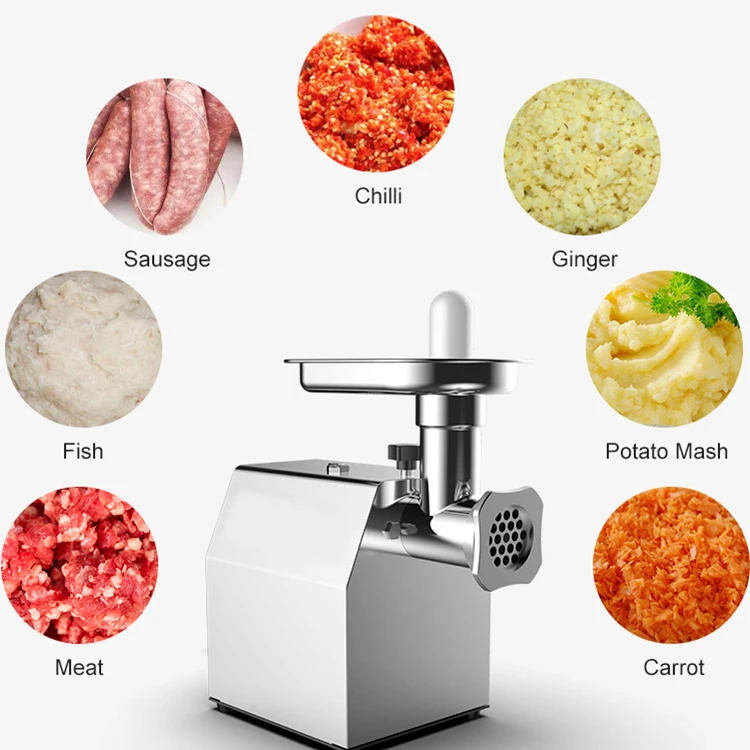 

Electric Meat Grinder Stainless Steel Professional Electric Meat Grinder Machine For Sale With CE Certificate