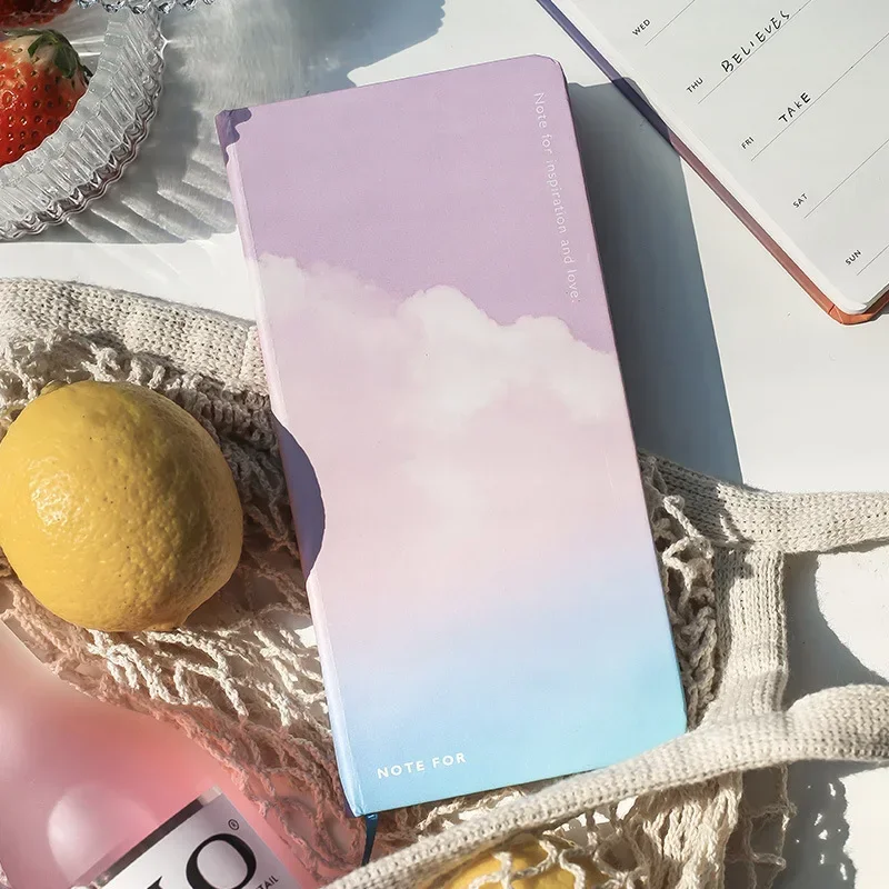 Nuova nota per Sakura Slim Weekly Planner 168P Agenda portatile Scheduler Book quaderno settimanale non datato Notebook Kawaii