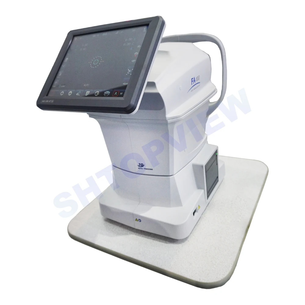 FA-100 자동 굴절계 (각막계 없음) 10.4인치 터치스크린 3D 추적 안과기기 1년 보증
