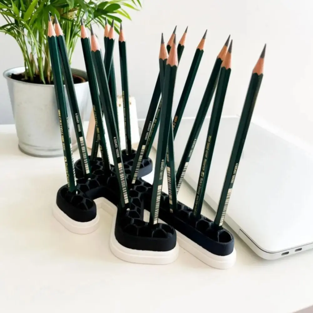 Creative Crime Scene Pen Holder Cartoon 3D Printed Pencil Stand Multifunctional Anime Pen Container Desk Storage