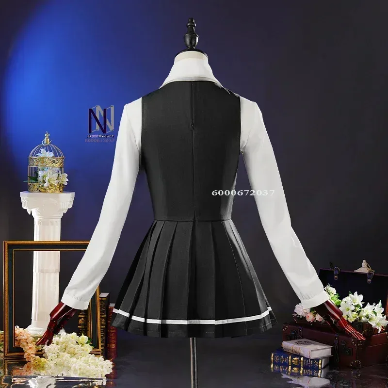 Anime Masha Maria Mikhailovna Kujou Cosplay Costume Wig Roshidere Dress School Uniform Headwear Stocking Halloween Set Women