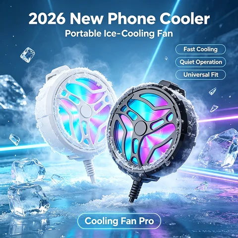 Clip-On USB Phone Cooling Fan