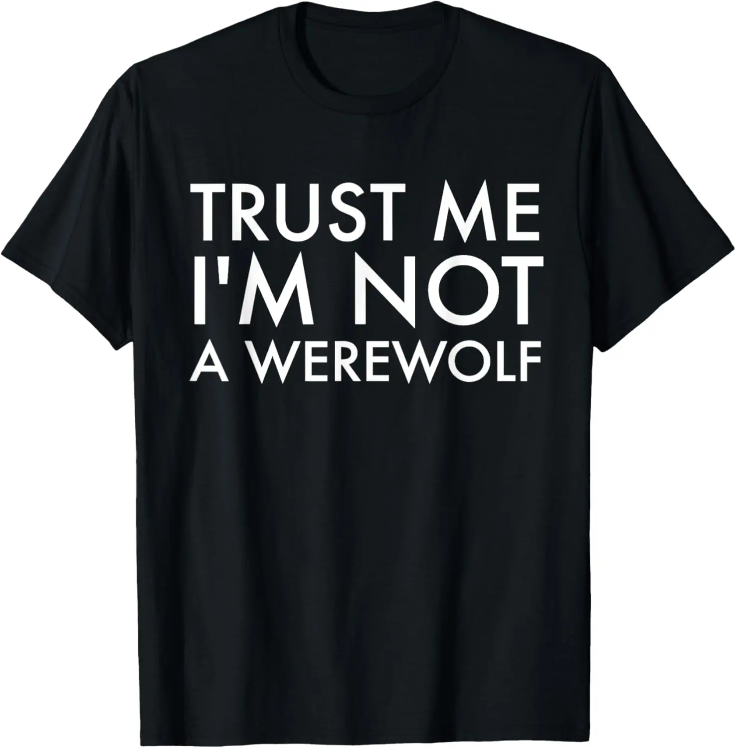 ノット・ア・ウェアウルフ Tシャツ 面白い Tシャツ