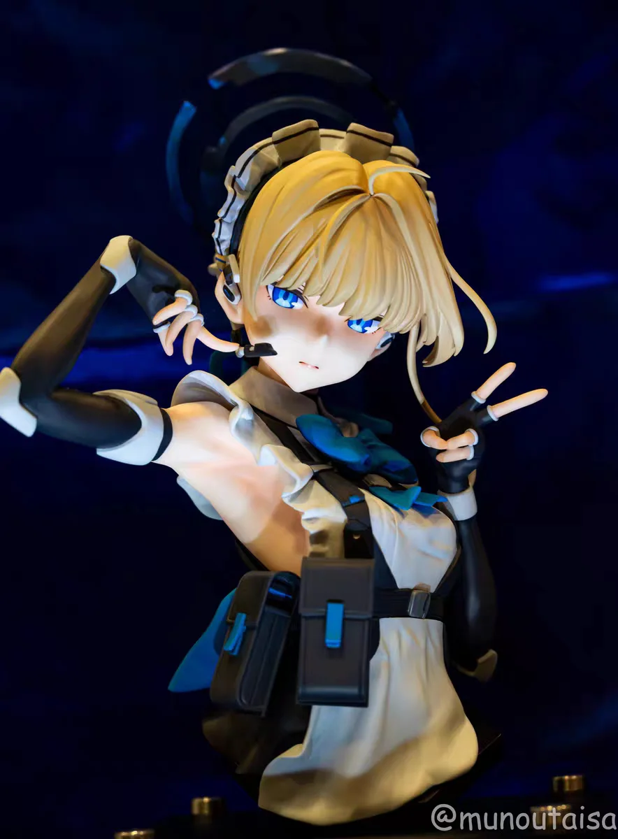 

Фигурка Асуки из Blue Archive, 1/4, аниме-стиль, из смолы, GK, для самостоятельной сборки, белая модель, статуэтка, игрушка, коллекционный подарок