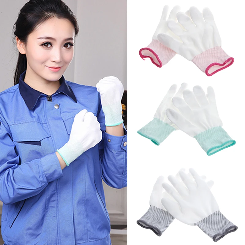 

B0KA 1Pair Anti Static Antiskid Glove PC Computer ESD Electronic Work Repair Gloves