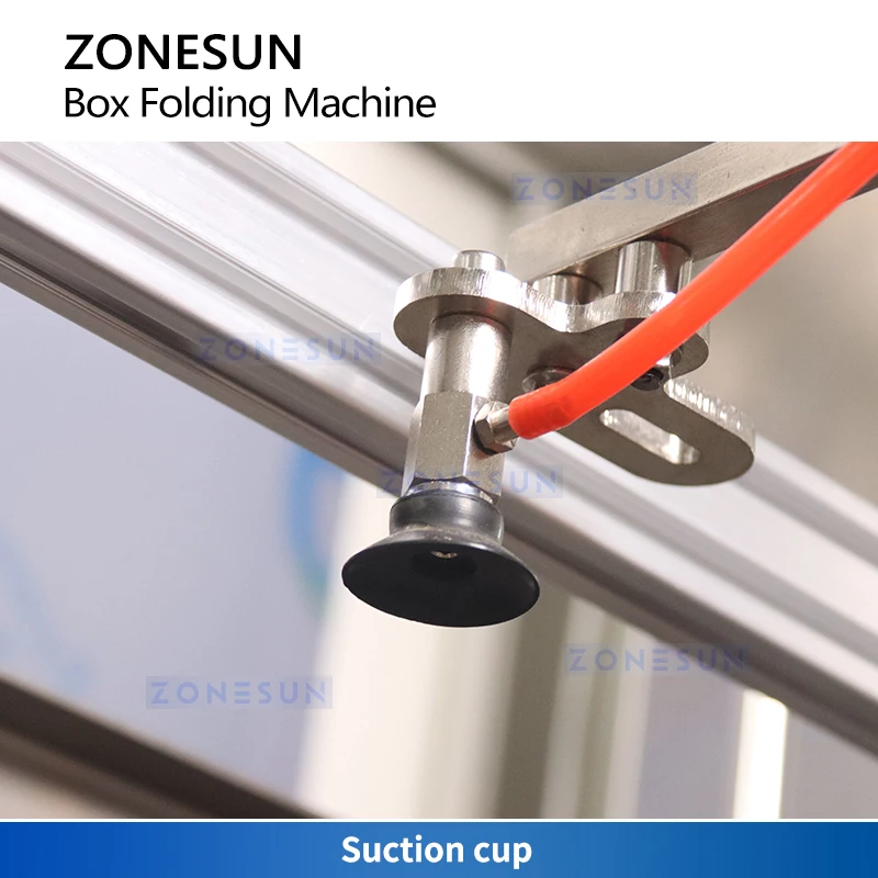 Zonesun ZS-CSPM3 ماكينة رش الصناديق الصغيرة الأوتوماتيكية عالية السرعة من الكرتون