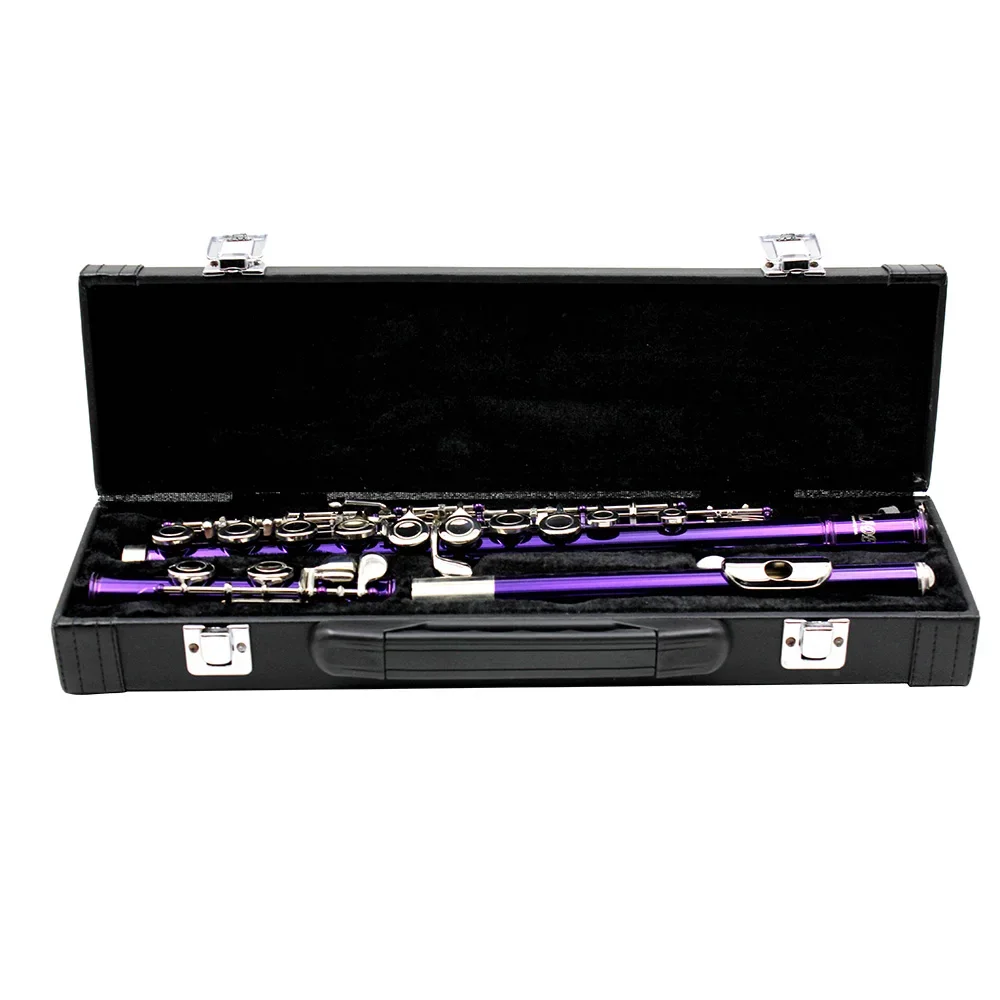 16-hole Flute Box Case Waterproof Buckle Portable Flute Dustproof Storage Case Bag Box Woodwind Instrument Accessories