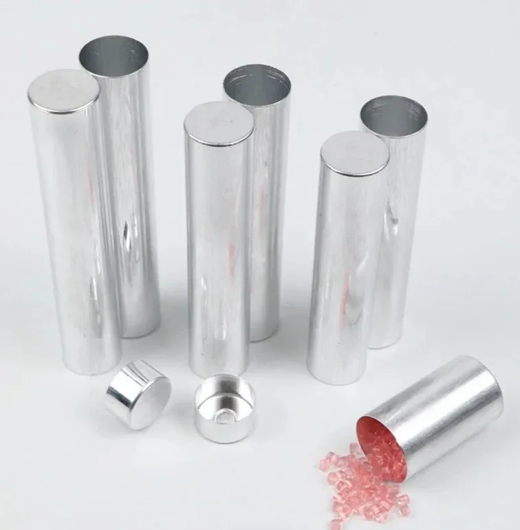 

Premium 100P 25*75/85/95/100/110/120mm Empty Aluminum Tube Cartridges for Making Flexible Dentures Best Valplast Material