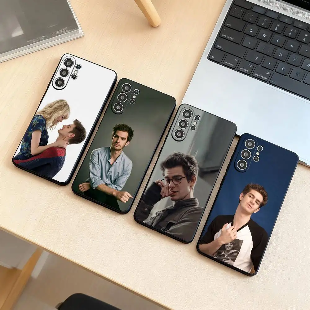 

Andrew G-Garfield Actor Phone Case Black Silicone Soft For Samsung S25,S24,S21,S22,S23,S30,Ultra,S20,Plus,Fe,Lite