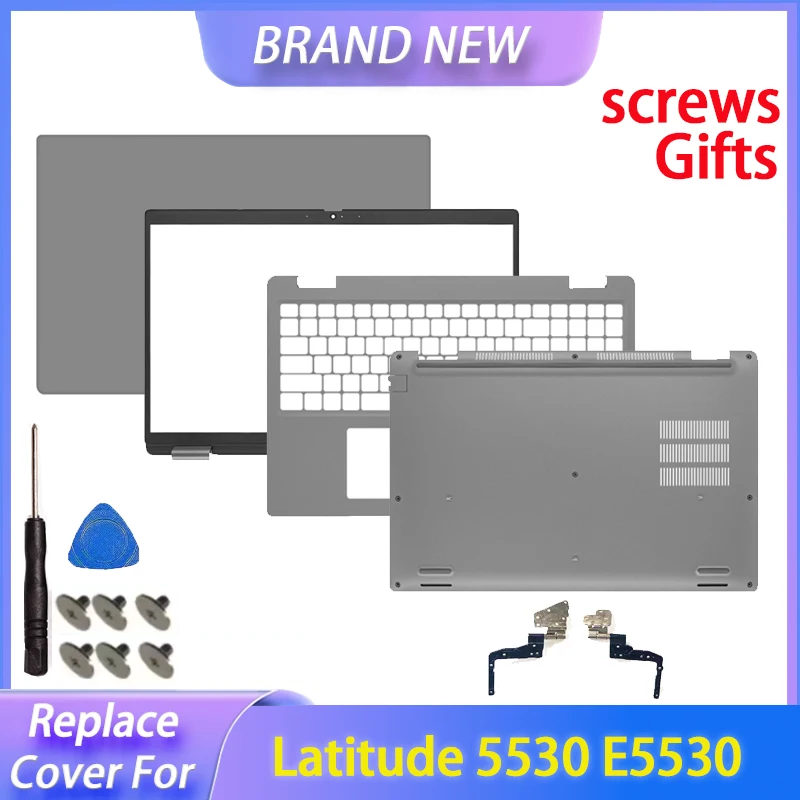 Repalce capa para latitude 5530 e5530 lcd capa traseira 094d8x moldura frontal superior caso superior apoio para as mãos inferior capa habitação