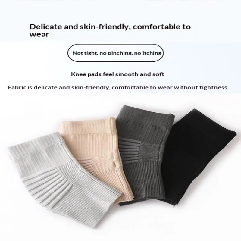Sports Knee Pads Black Stripe Compression Knee Brace Cotton Compression Elastic Elastic Support Pads