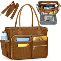 Large Capacity Storage Bag, File Bag, Laptop Bags，Laptop Bag 15.6-inch Notebook Bag for Women Work Bag，multifunctional Package