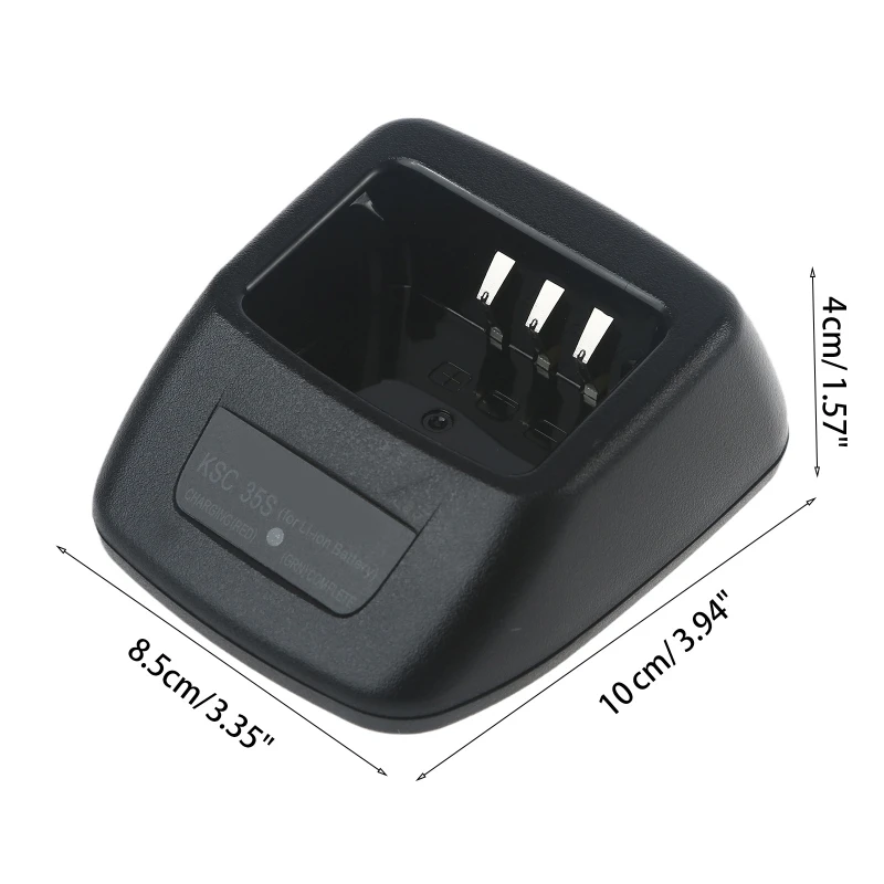 2024 New Replace KSC-35S Rapid Charger Compatible for Kenwood TK-3400 TK-2200LP TK-2300VP TK2400 TK-3200L TK-3302UK 100V-240V