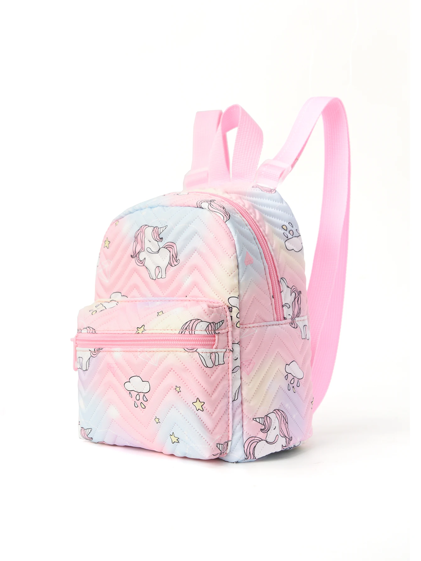 1pc Cute Cartoon Unicorn Print Children\'S Backpack, Suitable For Girls, Students, Outdoor Travel, School, Holiday Gifts