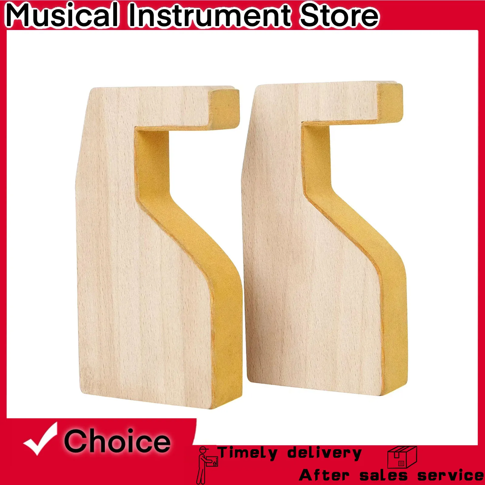 2 قطعة إصلاح البيانو عمل المطرقة مساعد تقف خشبية قوي ضبط البيانو أدوات إصلاح تستقيم البيانو ملحقات وأجزاء #1