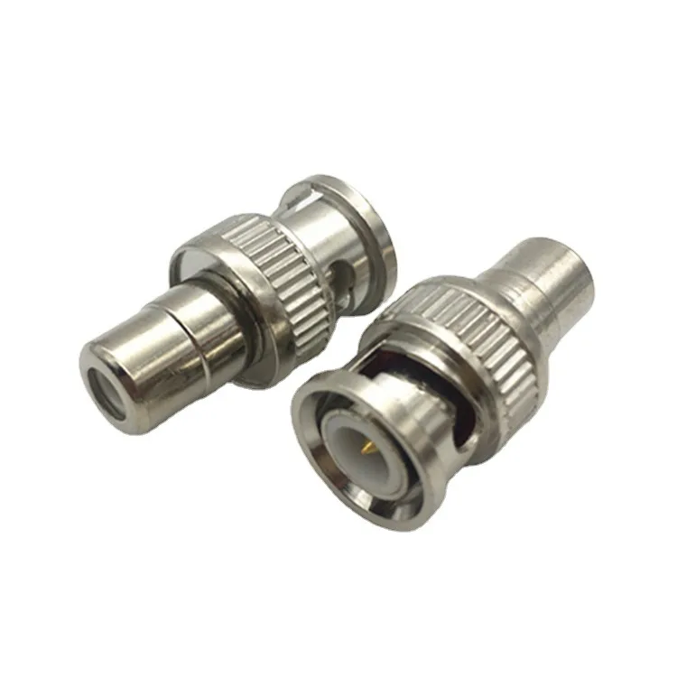 10pcs/set BNC Male Jack to RCA Female Plug Straight Convert Connector Adapter for CCTV Security Camera Surveillance Video