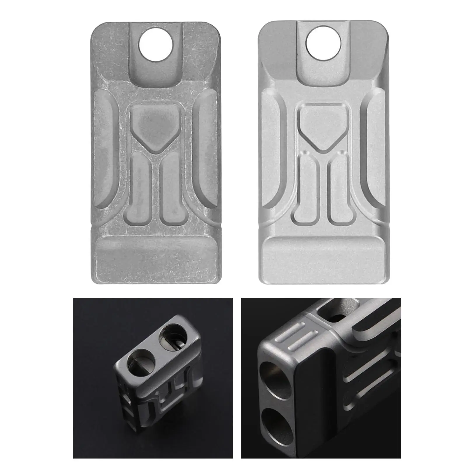 Noodfluit dubbele buizen 120dB Handig, multifunctioneel, draagbaar