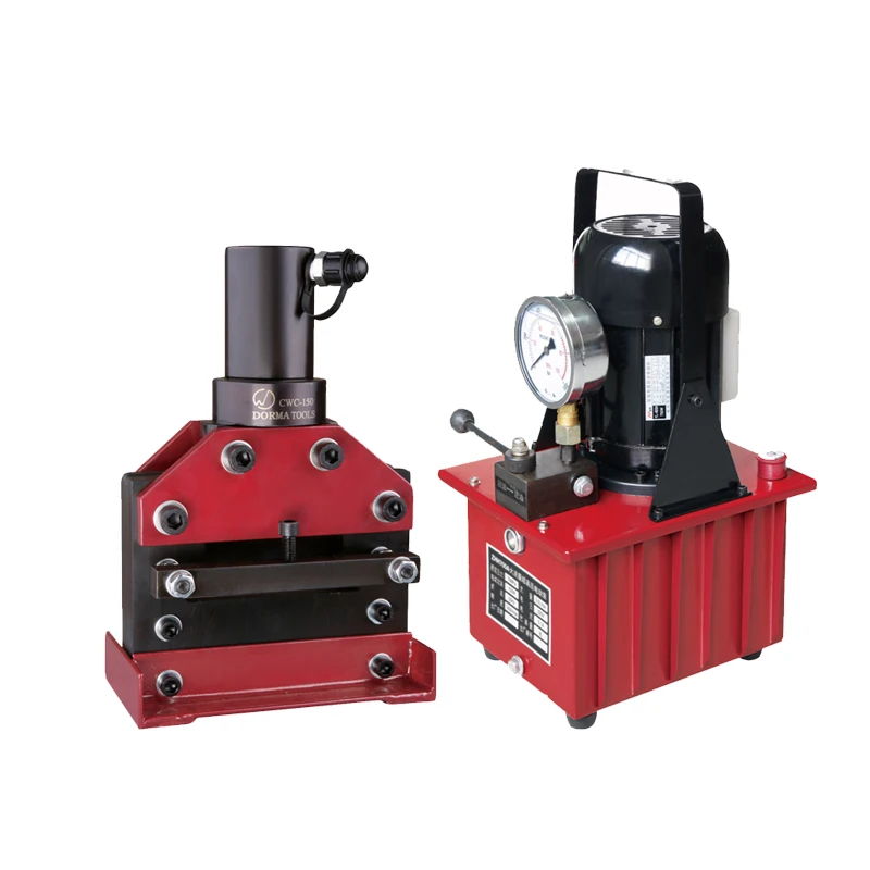 

Busbar Cutting Tools CWC-150 Thickness 10mm Bus Bar Hydraulic Cutter