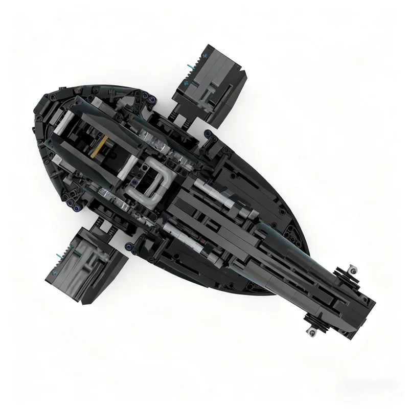 1182 elementy MOC Slave 1 Model Bitewny Gwiezdny Wojownik Klocki Konstrukcyjne Architektura Zabawki DIY Kreatywne Pomysły na Prezenty Świąteczne Edukacyjne Klocki